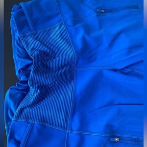 Lulu Lemon Ankle Leggings in Electric Blue Sz 12